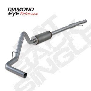 Chevrolet 1500 Performance Exhaust - Diamond Eye Performance - Catback, Single Exit, Stainless Steel - 2014 Chevrolet 1500 Performance Exhaust - Diamond Eye Performance - Catback, Single Exit, Stainless Steel - 2014